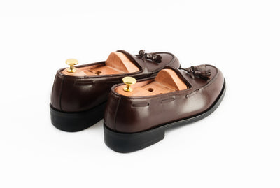 The Grand Tassel Loafer - Oxblood Burgundy - Marquina Shoemaker