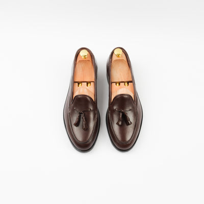 The Grand Tassel Loafer - Oxblood Burgundy