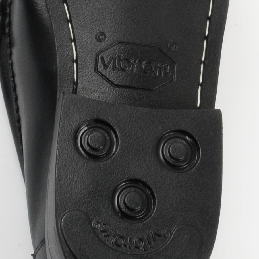 HBX EXCLUSIVE BLACK PONY LOAFER