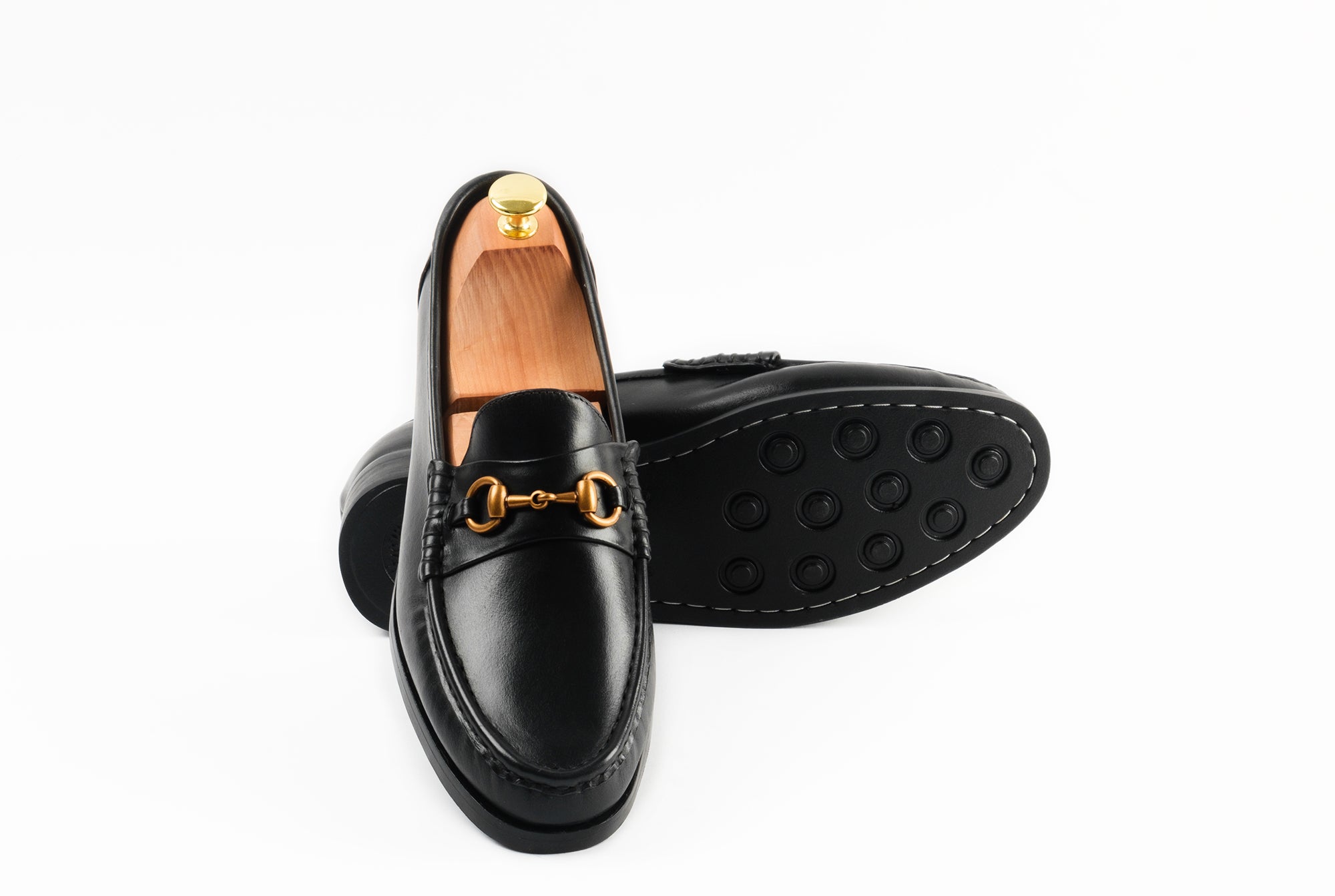 The Grand Horsebit Loafer - Black Noir - Marquina Shoemaker