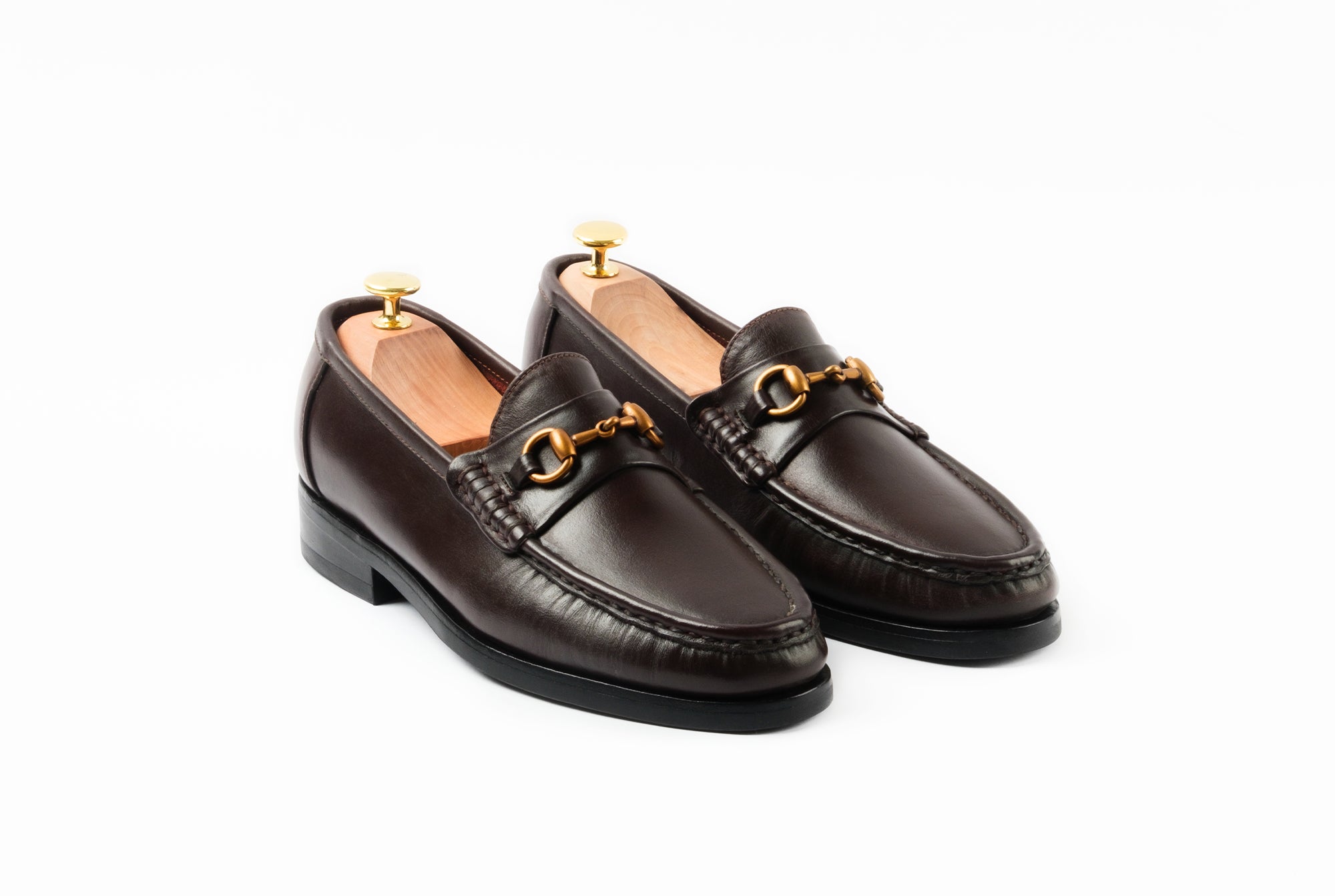 Men's Grand Horsebit Loafer in Oxblood Burgundy Marquina Shoemaker