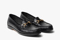 The Bonnie Horsebit Loafers - Black Noir - Marquina Shoemaker