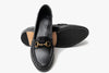 The Bonnie Horsebit Loafers - Black Noir - Marquina Shoemaker
