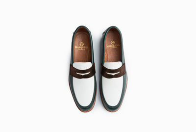 The Grand Spectator Loafer - Emerald Green - Marquina Shoemaker