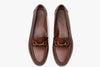 The Bonnie Horsebit Loafers - Chestnut Brown - Marquina Shoemaker