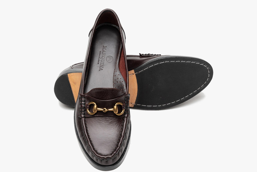 The Bonnie Horsebit Loafers - Oxblood Burgundy - Marquina Shoemaker