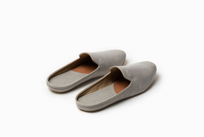 Bonnie Lounge Flat - Taupe Gray - Marquina Shoemaker