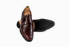 Grand Double Monkstraps - Oxblood Burgundy - Marquina Shoemaker