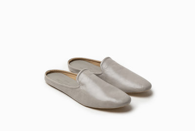 Bonnie Lounge Flat - Taupe Gray - Marquina Shoemaker