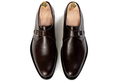 Grand Single Monkstrap - Oxblood Burgundy - Marquina Shoemaker