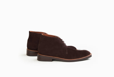 The Armas Chukka Boot - Walnut Suede - Marquina Shoemaker